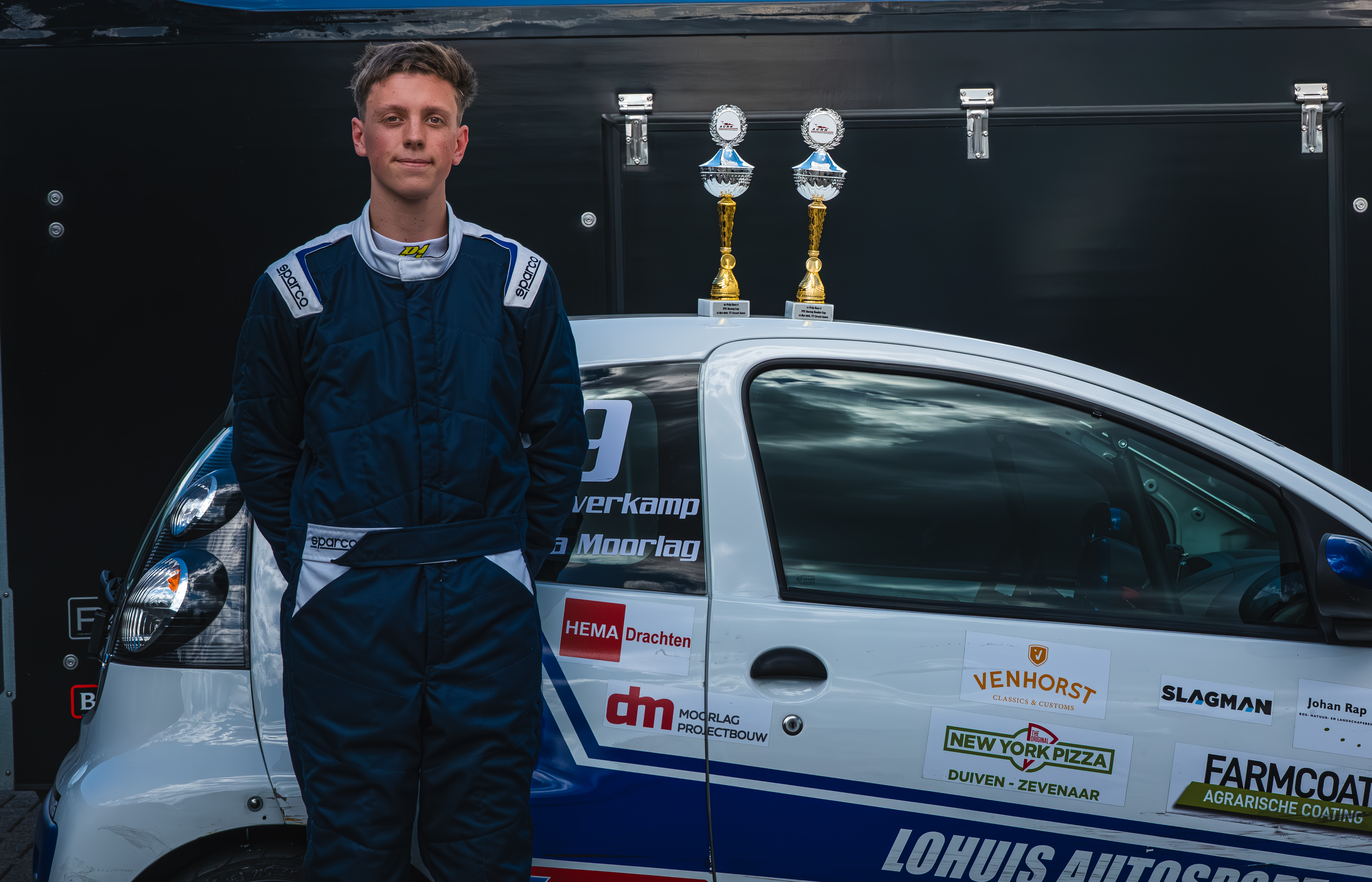 Bekers na succesvolle wedstrijd, PTC-Cup